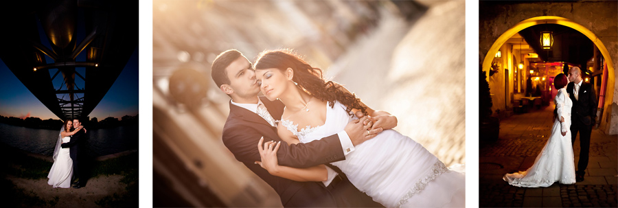 Dwoch fotografow na plener slubny fotografia slubna