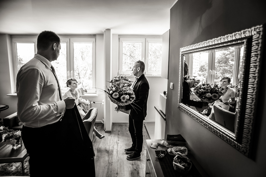 reportaż ślubny Kasi i Pawła fotografia ślubna śląsk; fotografia ślubna kraków; dwóch fotograf na ślub; zdjęcia ślubne; fotograf ślubny gliwice