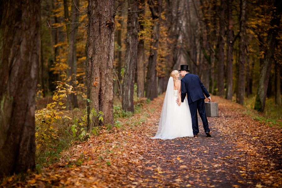 fotografia ślubna śląsk; fotografia ślubna bielsko; dwóch fotografów na ślub; zdjęcia ślubne; jesienna sesja slubna