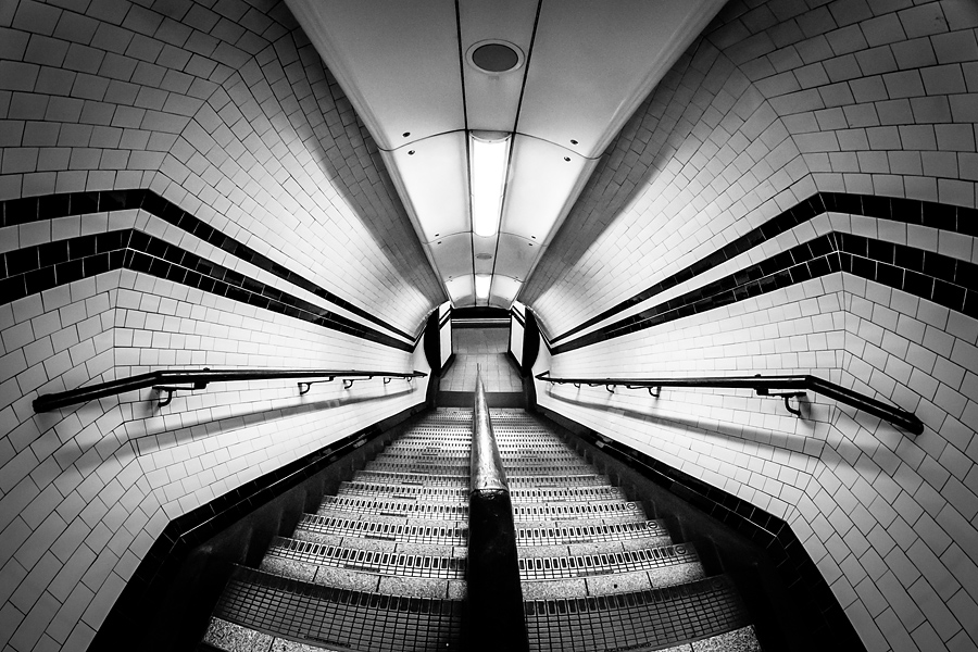 London Underground fotograf slask