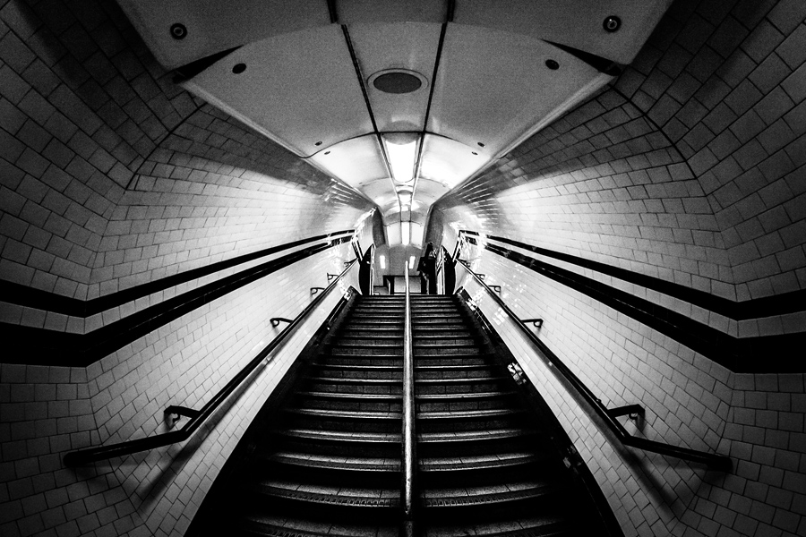 London Underground fotograf slask
