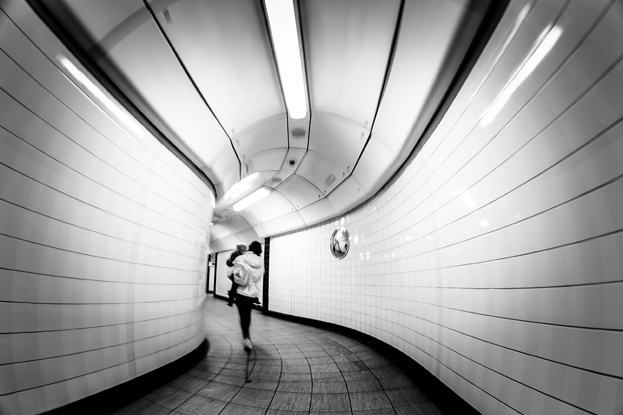 London Underground fotograf slask