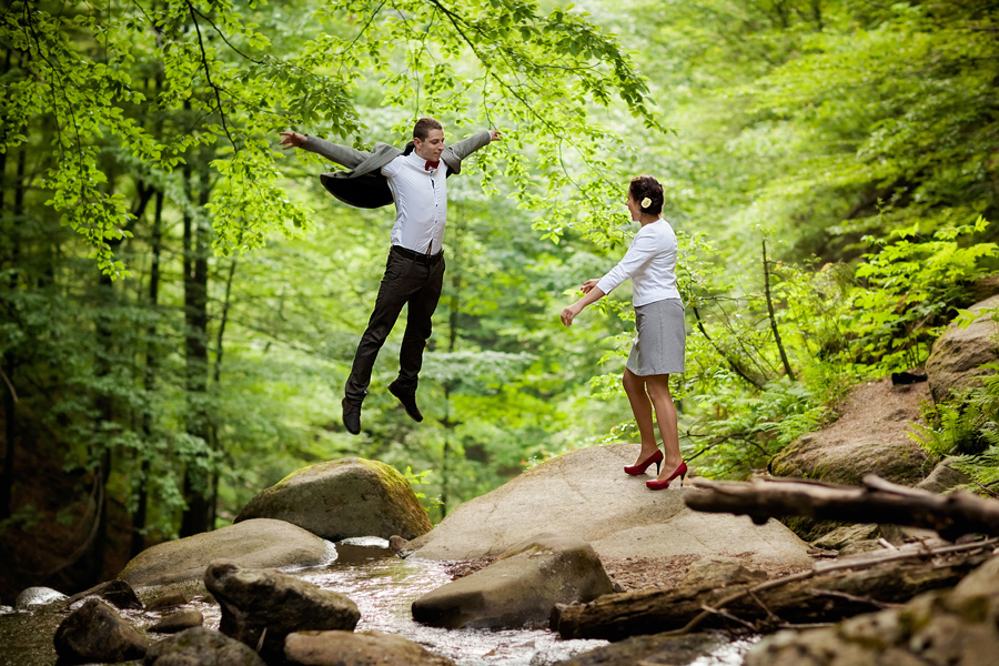 plener ślubny Ani i Gabriela w Beskidach plener ślubny w gorach; sesja slubna wodospad; fotografia ślubna śląsk; fotografia ślubna bielsko; dwóch fotograf na ślub; zdjęcia ślubne; fotograf ślubny bielsko