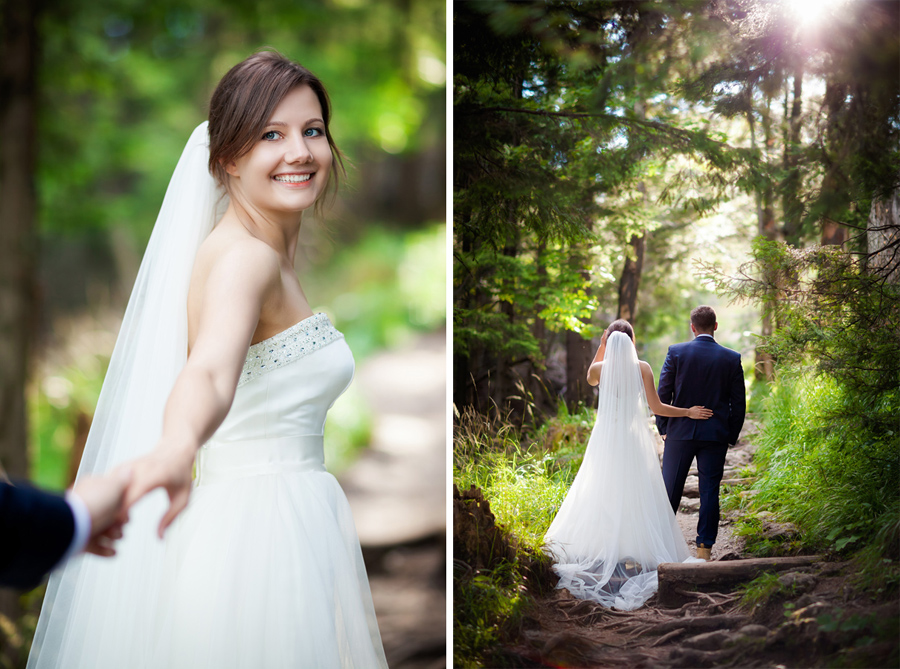 plener ślubny Angeliki i Adama w Tatrach plener ślubny w Tatrach; sesja slubna Nosal; sesja slubna Tatry; fotografia ślubna śląsk; fotografia ślubna kraków; dwóch fotograf na ślub; zdjęcia ślubne; fotograf ślubny bielsko