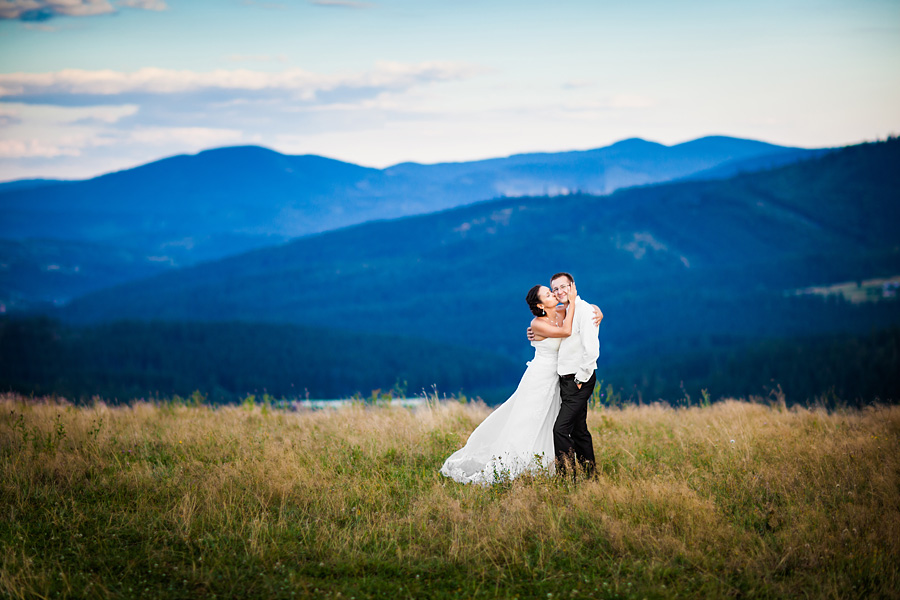 Sesja ślubna w Koniakowie Plener ślubny w górach