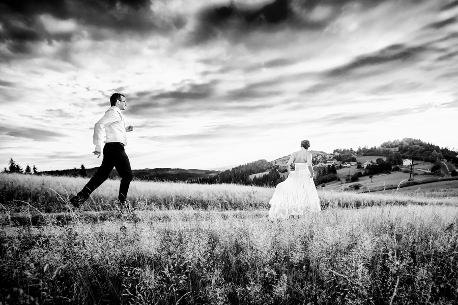 Sesja ślubna w Koniakowie Plener ślubny w górach