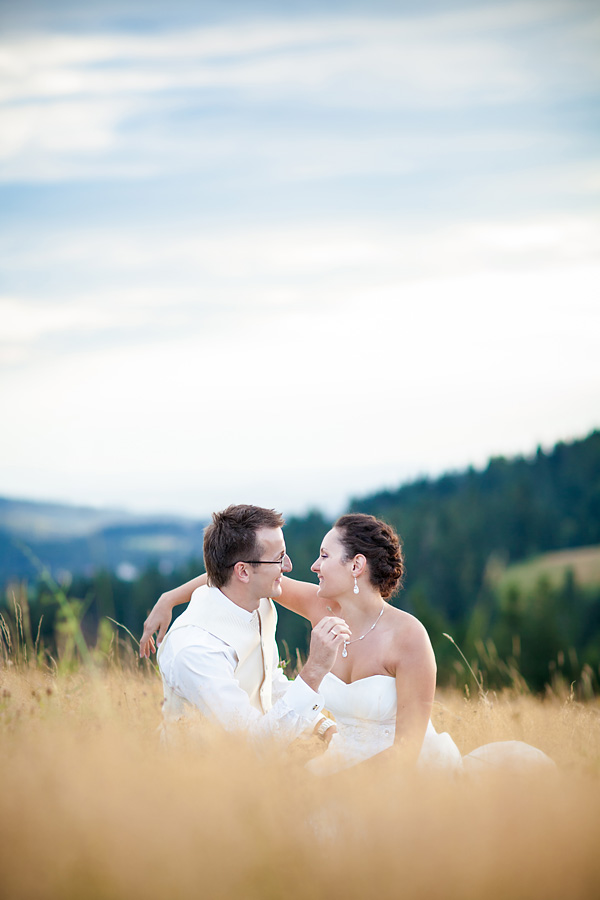 Sesja ślubna w Koniakowie Plener ślubny w górach