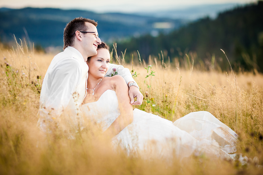 Sesja ślubna w Koniakowie Plener ślubny w górach