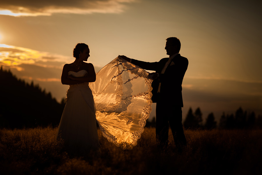 Sesja ślubna w Koniakowie Plener ślubny w górach