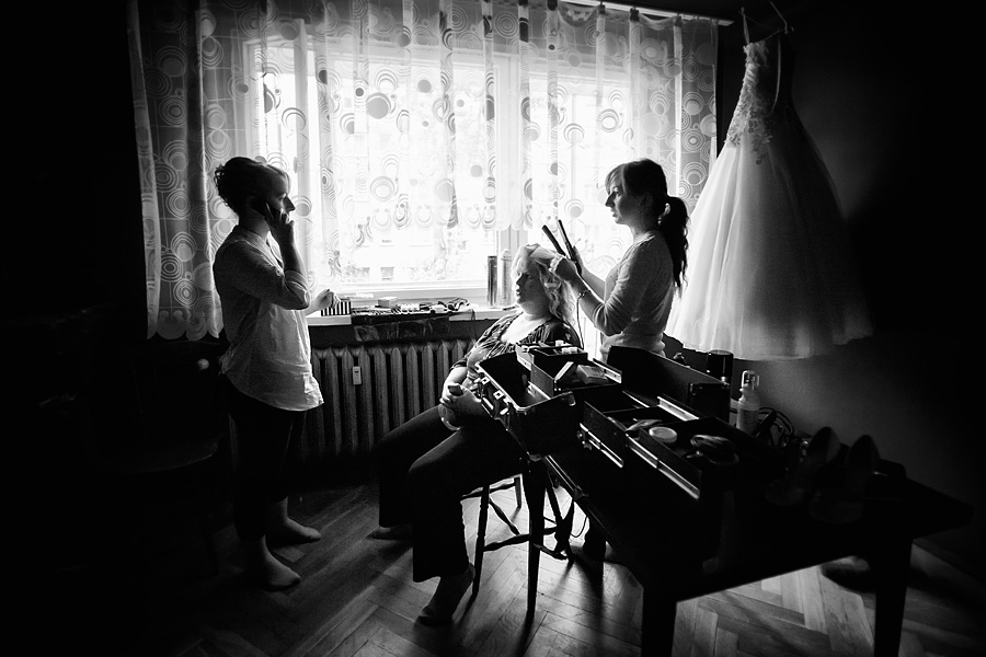 reportaz slubny Karoliny i Lukasza fotograf slubny slask