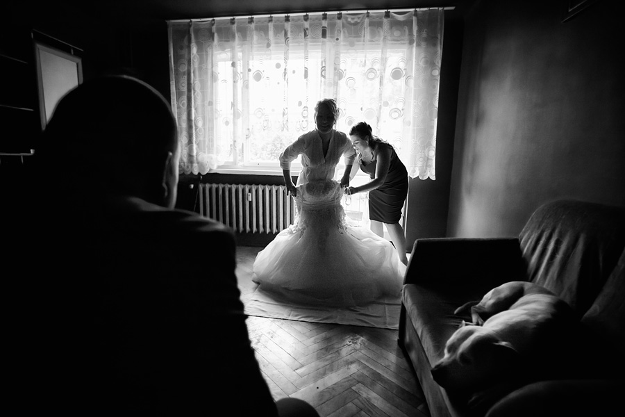 reportaz slubny Karoliny i Lukasza fotograf slubny slask