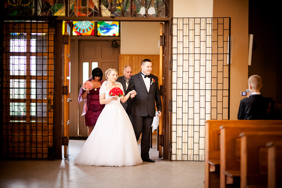 reportaz slubny Karoliny i Lukasza fotograf slubny slask