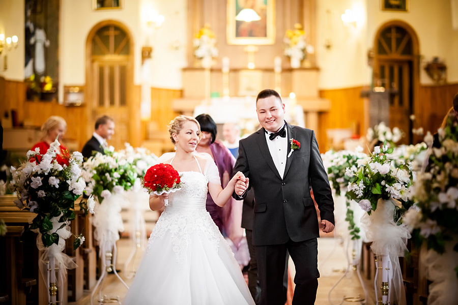 reportaz slubny Karoliny i Lukasza fotograf slubny slask