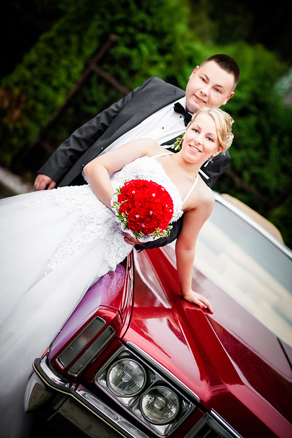 reportaz slubny Karoliny i Lukasza fotograf slubny slask