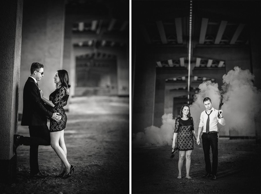 sesja narzeczenska Ani i Tomka sesje narzeczenskie bielsko; sesja zareczynowa slask; sesja james bond; sesja w stylu bonda; fotografia slubna slask; zdjecia slubne bielsko, sesja narzeczenska bond 007, zdjecia narzeczenskie, fotograf slubny bielsko