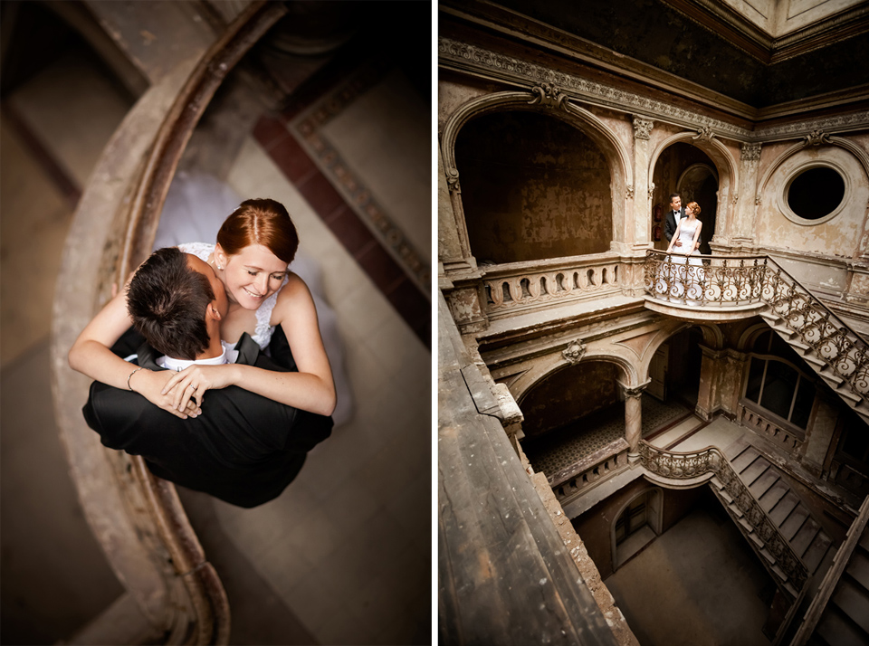 plener ślubny w palacu, sesja slubna w opuszczonym palacu, klimatyczna sesja slubna, zdjecia slubne w krowiarkach, plener slubny w krowiarkach, fotografia ślubna śląsk, fotografia ślubna kraków, dwóch fotograf na ślub, zdjęcia ślubne, fotograf ślubny bielsko