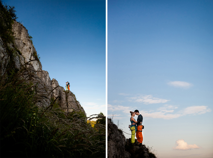 Paula i Piotr - sesja narzeczeńska na skalkach Paula i Piotr - sesja narzeczeńska na skalkach