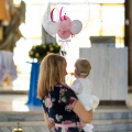 Sesje rodzinne Śląsk - Reportaż z chrztu Oleńki
