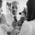 Sesje rodzinne Śląsk - Reportaż z chrztu Oleńki
