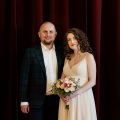 Piękny ślub Kariny i Witolda w Bielsku w Pasażu pod Orłemwww.magiaobrazu.com
