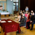 Piękny ślub Kariny i Witolda w Bielsku w Pasażu pod Orłemwww.magiaobrazu.com