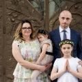 Reportaz z przyjęcia uroczystosci pierwszej komunii swietej Małgosi. Fotografia komunijna Kraków