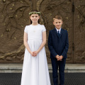 Reportaz z przyjęcia uroczystosci pierwszej komunii swietej Małgosi. Fotografia komunijna Kraków