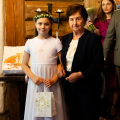Reportaz z przyjęcia uroczystosci pierwszej komunii swietej Małgosi. Fotografia komunijna Kraków