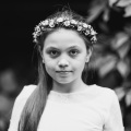 Reportaz z przyjęcia uroczystosci pierwszej komunii swietej Małgosi. Fotografia komunijna Kraków