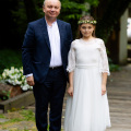 Reportaz z przyjęcia uroczystosci pierwszej komunii swietej Małgosi. Fotografia komunijna Kraków