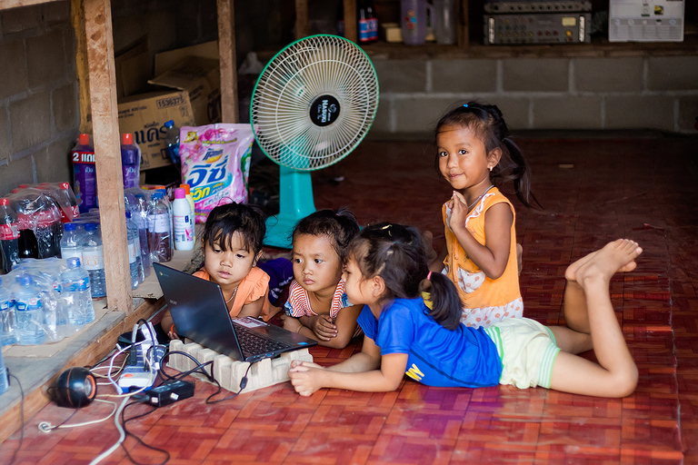 Zdjecia z podrozy po Laosie: Huay Xay, Pakbeng, Luang Prabang, Vientiane, Pakse, 4 thousand islands: Don Den, Don Khone