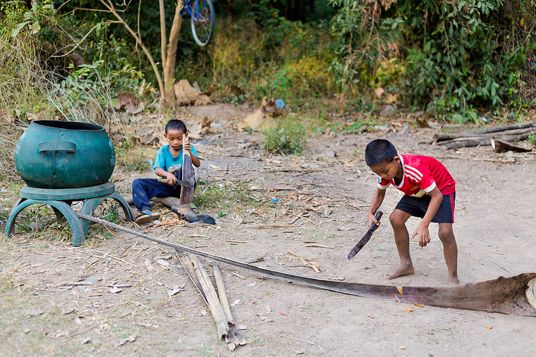 Zdjecia z podrozy po Laosie: Huay Xay, Pakbeng, Luang Prabang, Vientiane, Pakse, 4 thousand islands: Don Den, Don Khone