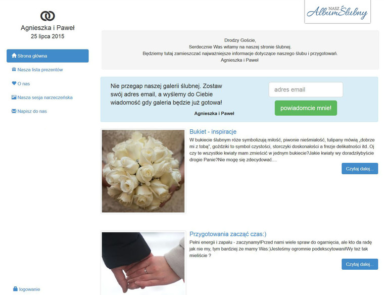 nasz album slubny - blog, fotograf slubny slask, zdjecia slubne bielsko, organizer slubny