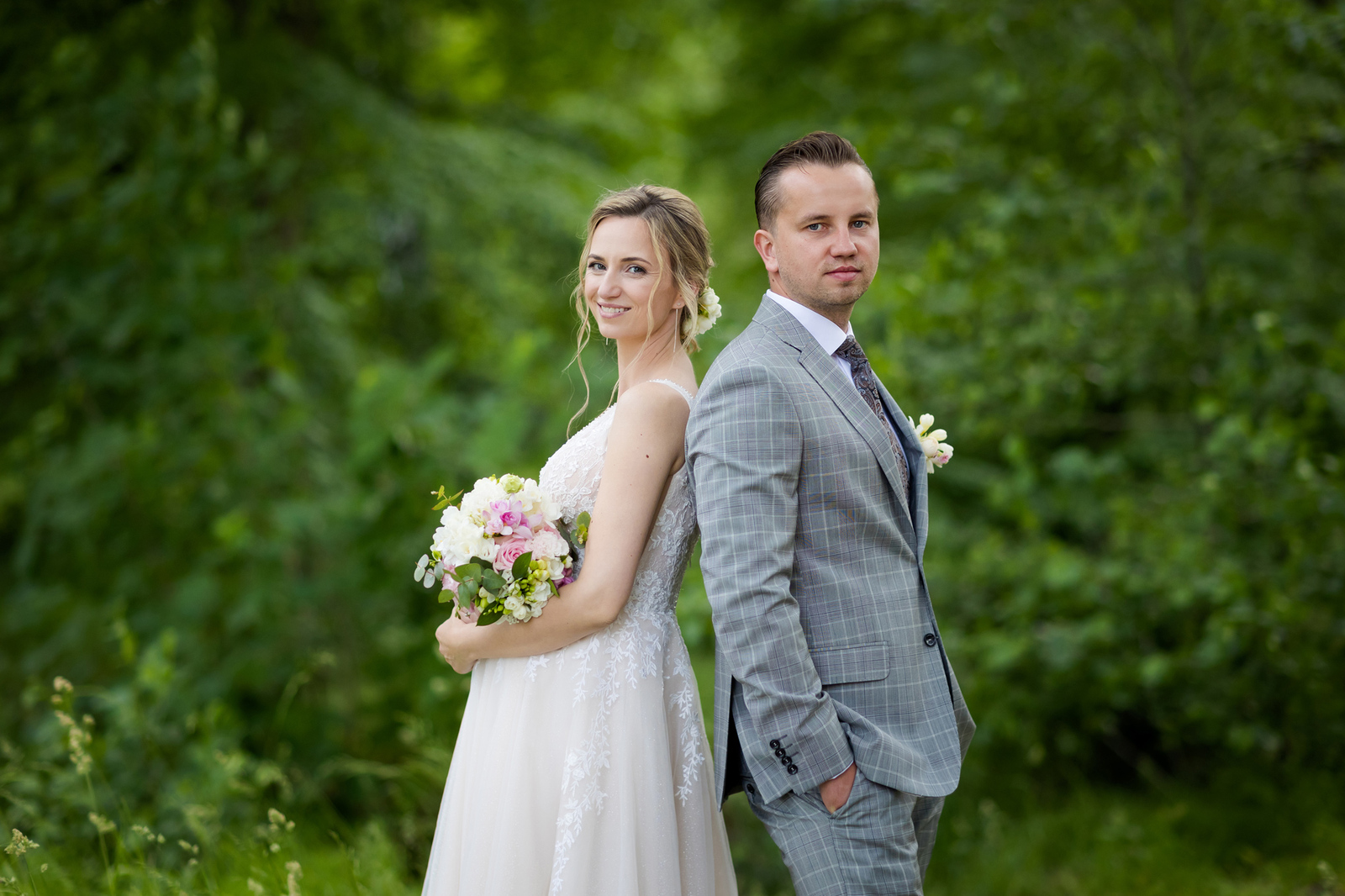 Ślub Goczałkowice - Mirela i Michał pobrali się w Goczałkowicach i tam też zrealizowaliśmy plener ślubny