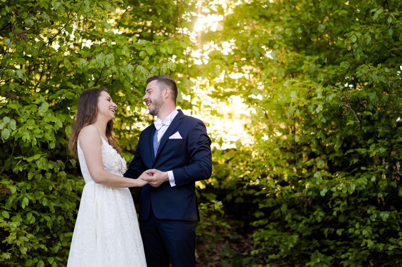 Romantyczna sesja ślubna Magdy i Pawła w górach - Beskidach