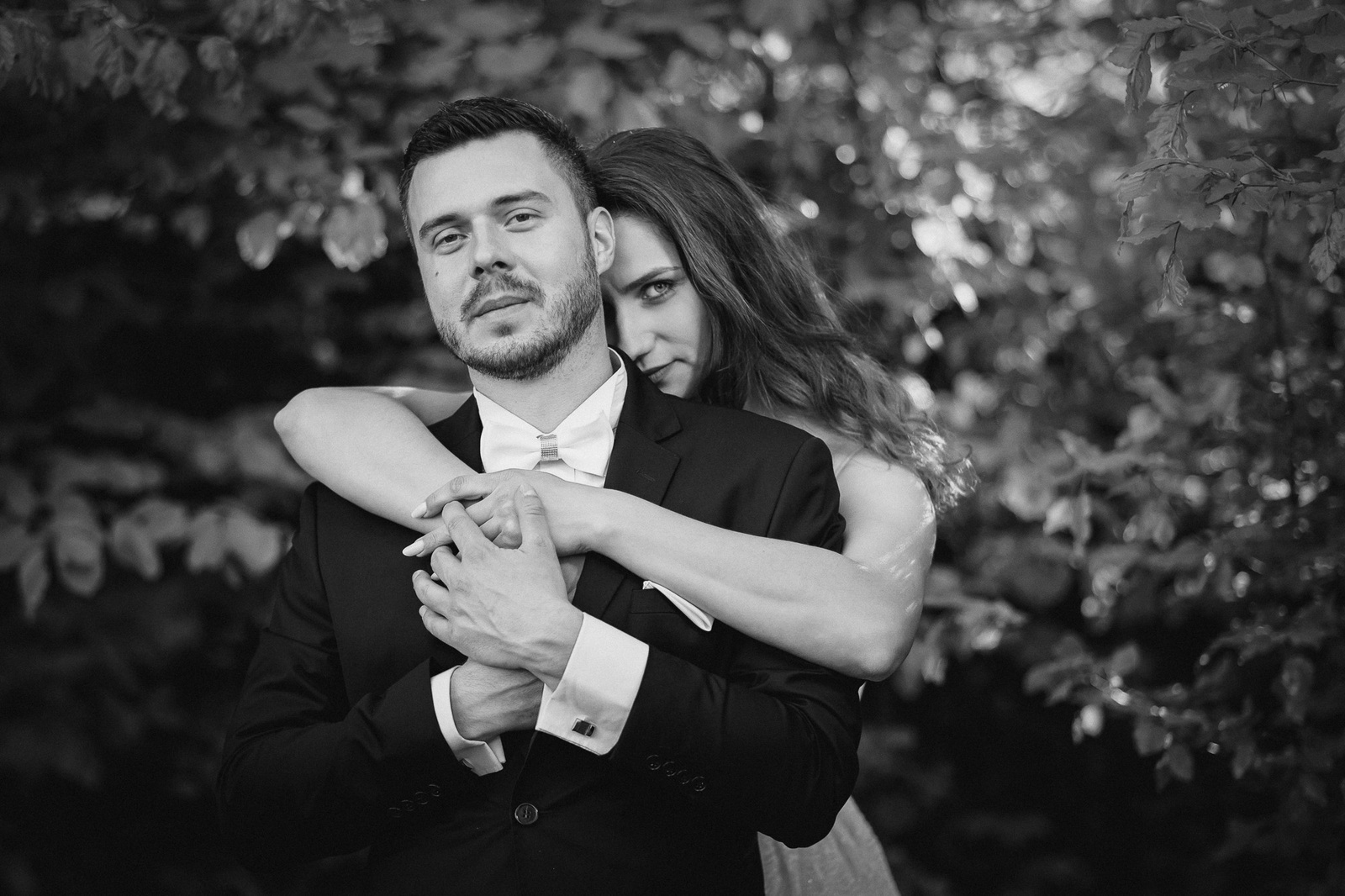 Romantyczna sesja ślubna Magdy i Pawła w górach - Beskidach