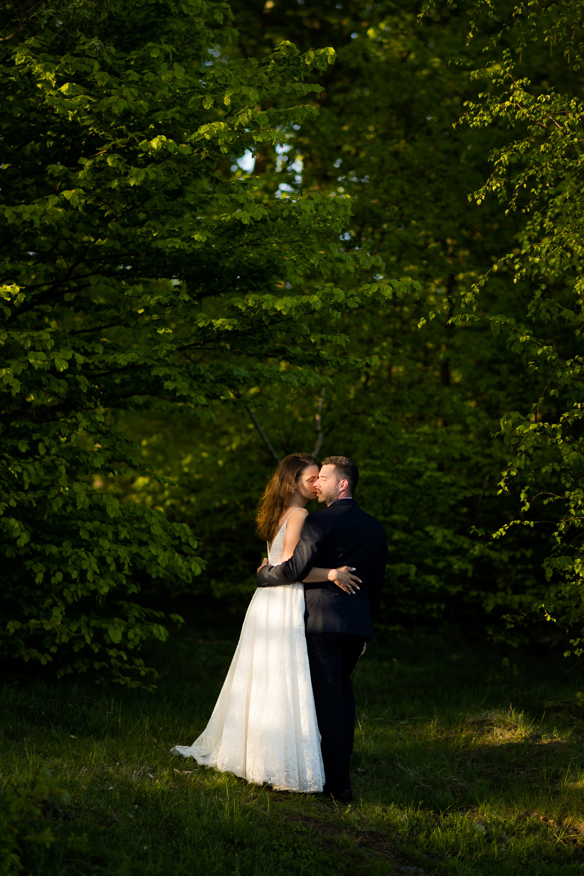 Romantyczna sesja ślubna Magdy i Pawła w górach - Beskidach, fotografia ślubna Bielsko