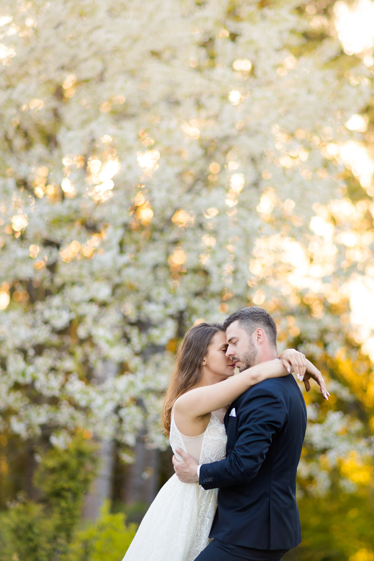 Romantyczna sesja ślubna Magdy i Pawła w górach - Beskidach, fotografia ślubna Bielsko