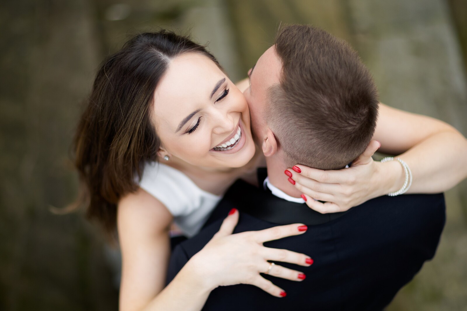 Sesja ślubna Martyny i Rafała w pięknym parku w Pszczynie, plener ślubny Pszczyna