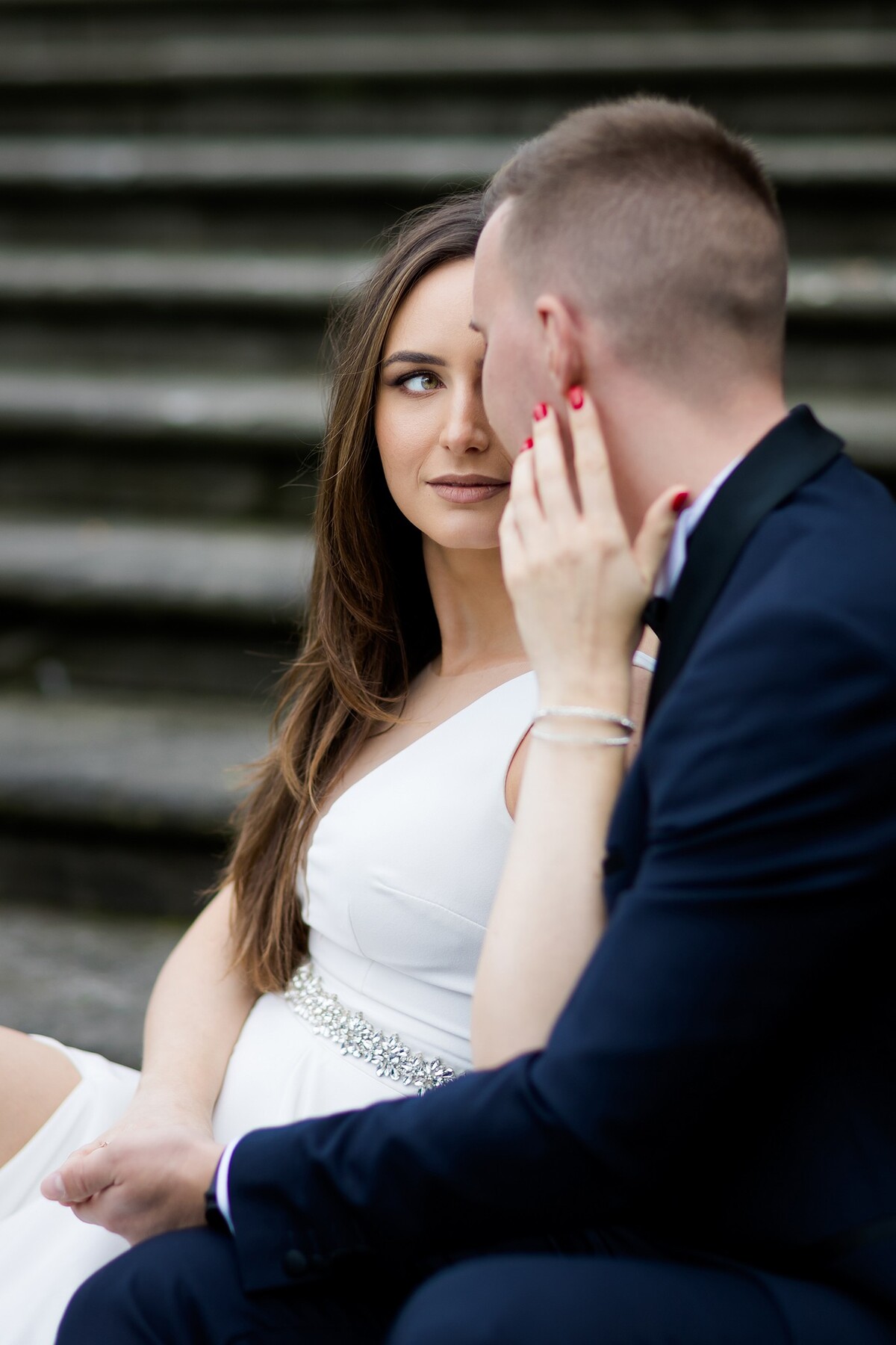 Sesja ślubna Martyny i Rafała w pięknym parku w Pszczynie, plener ślubny Pszczyna