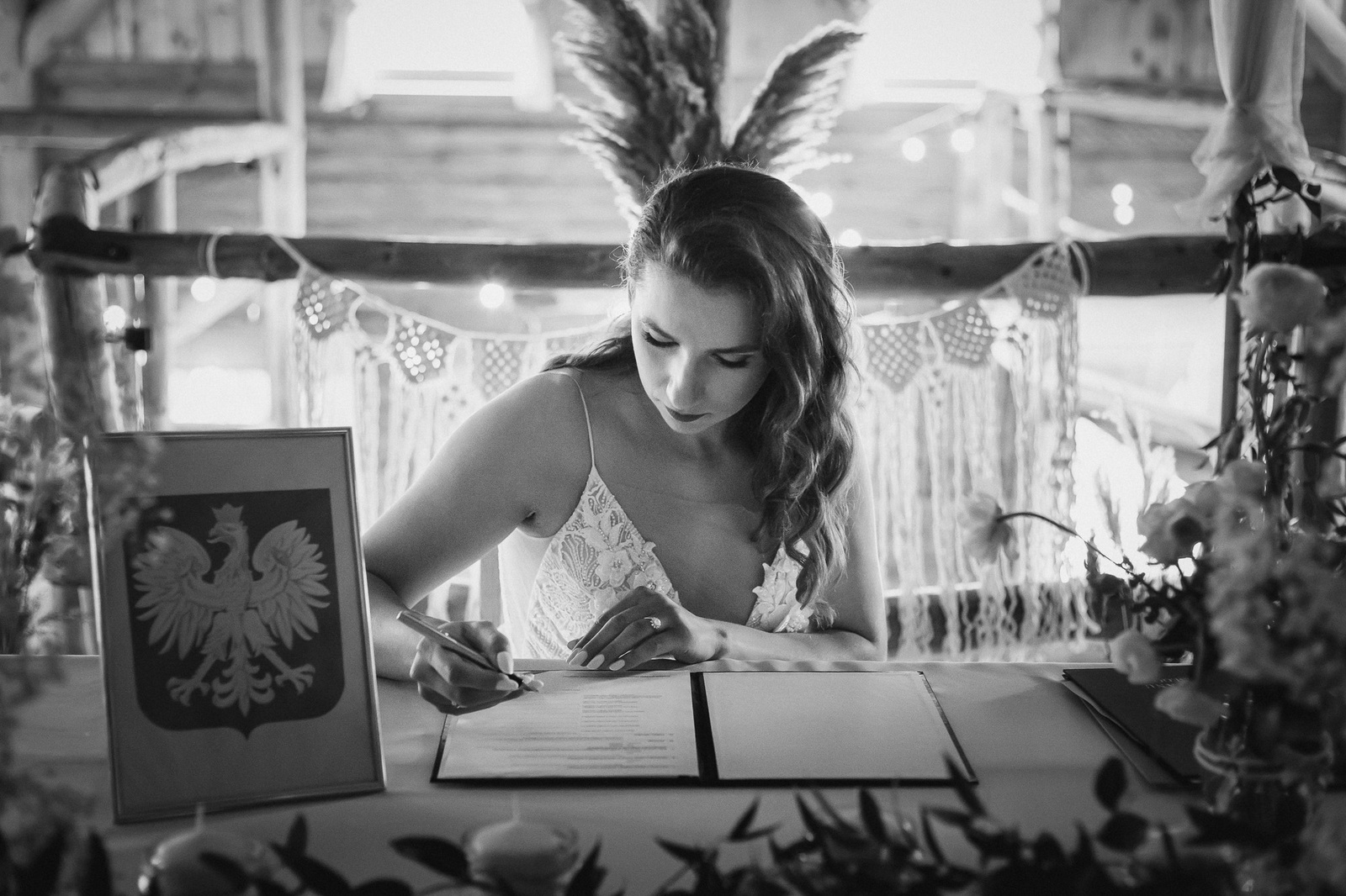 Ślub i wesele w drewnianej chacie - Magda i Paweł pobrali się w Gościńcu Szumnym w Jaworzu