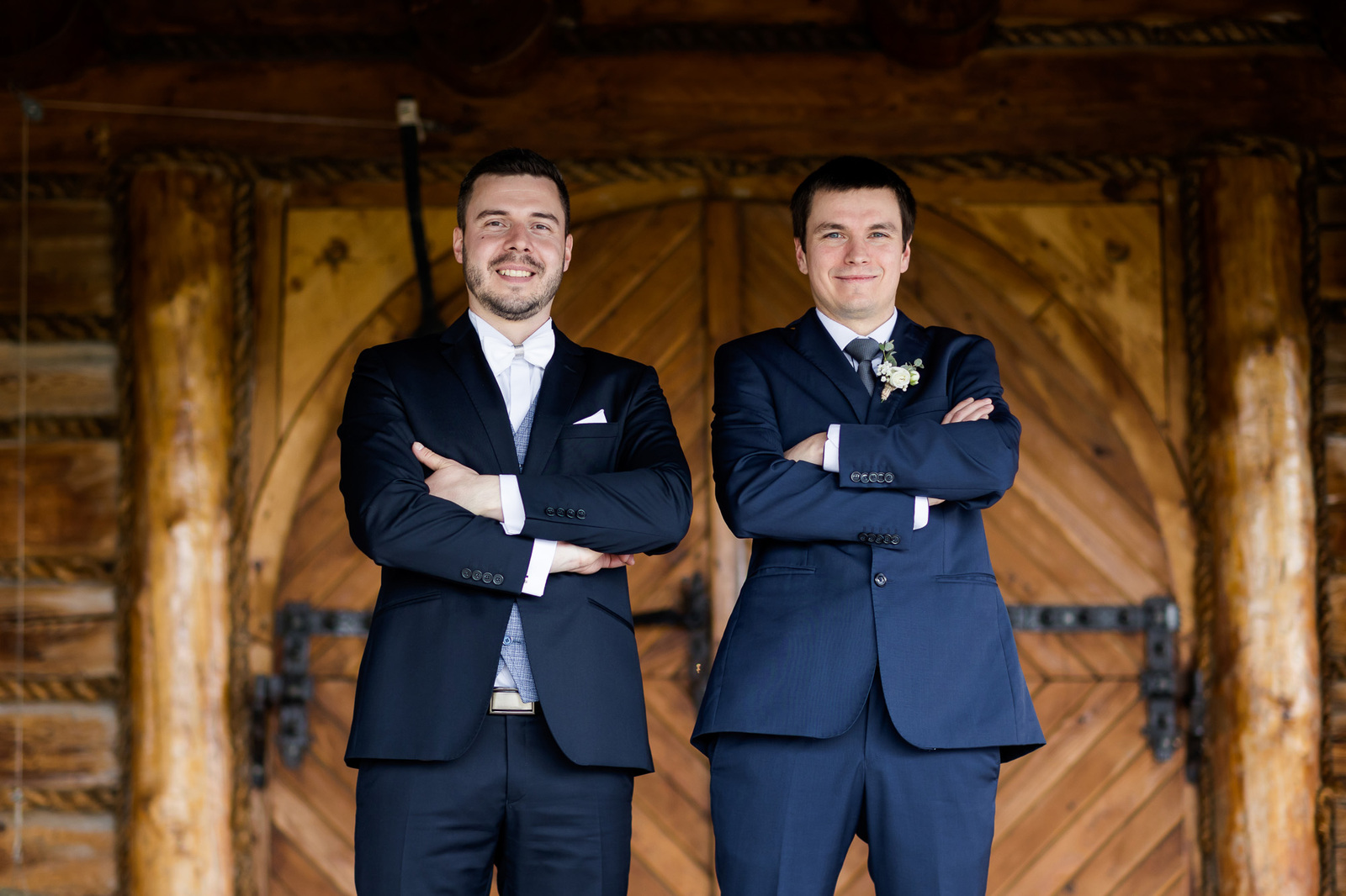 Ślub i wesele w drewnianej chacie - Magda i Paweł pobrali się w Gościńcu Szumnym w Jaworzu