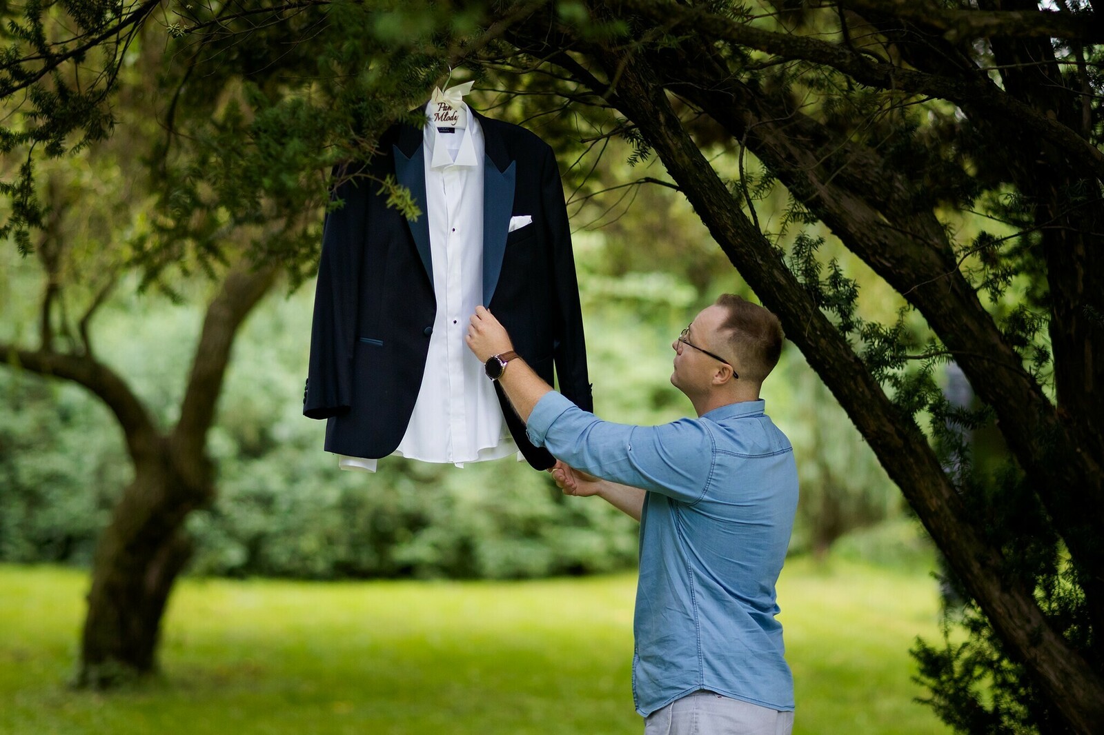 Zdjęcia z wesela Magdy i Rafała : Ślub w pięknym kościele w Goleszowie, przyjęcie w Dworku Stara Cynkownia w Czechowicach. Fotografia ślubna Śląsk