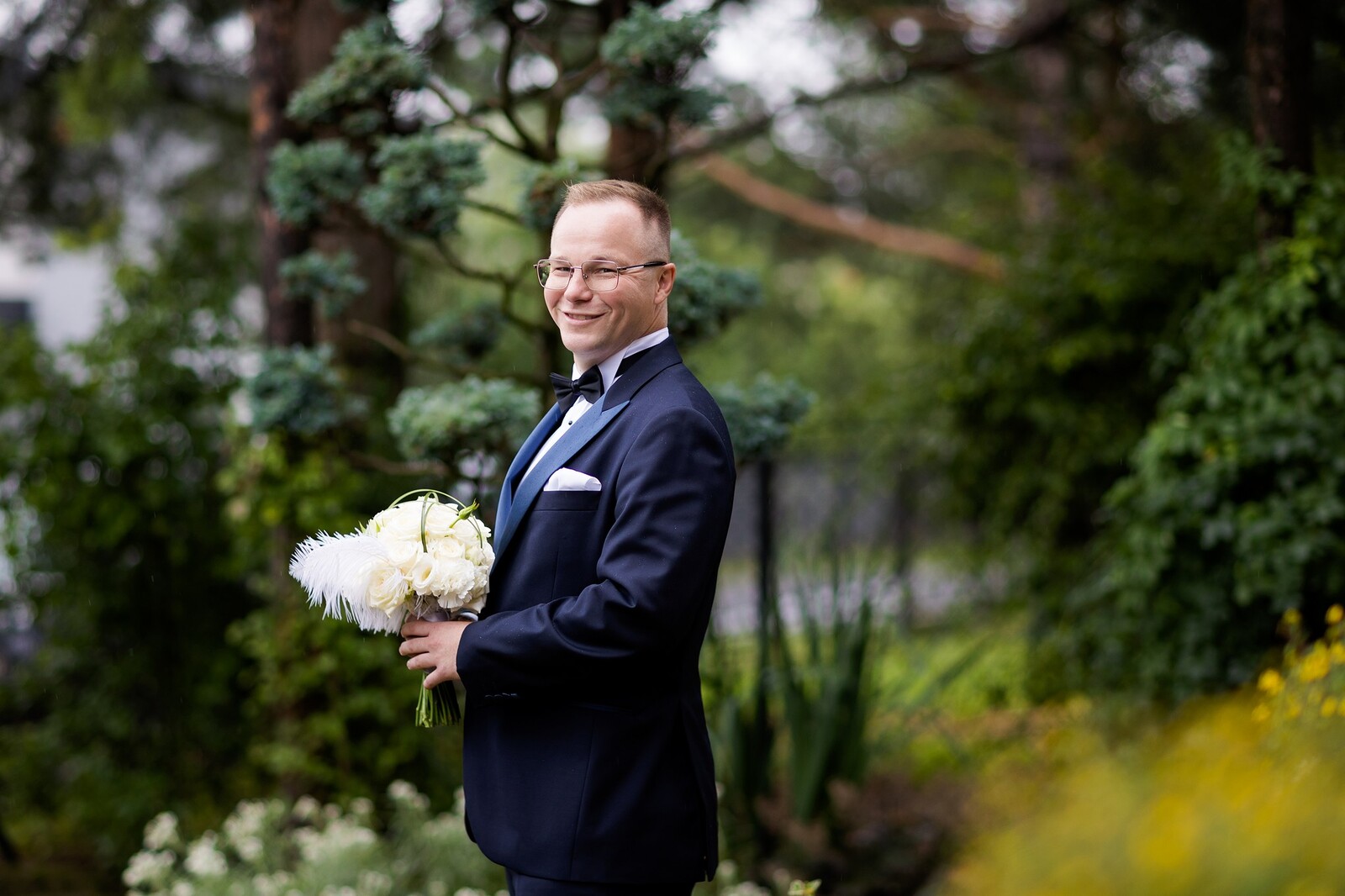 Zdjęcia z wesela Magdy i Rafała : Ślub w pięknym kościele w Goleszowie, przyjęcie w Dworku Stara Cynkownia w Czechowicach. Fotografia ślubna Śląsk