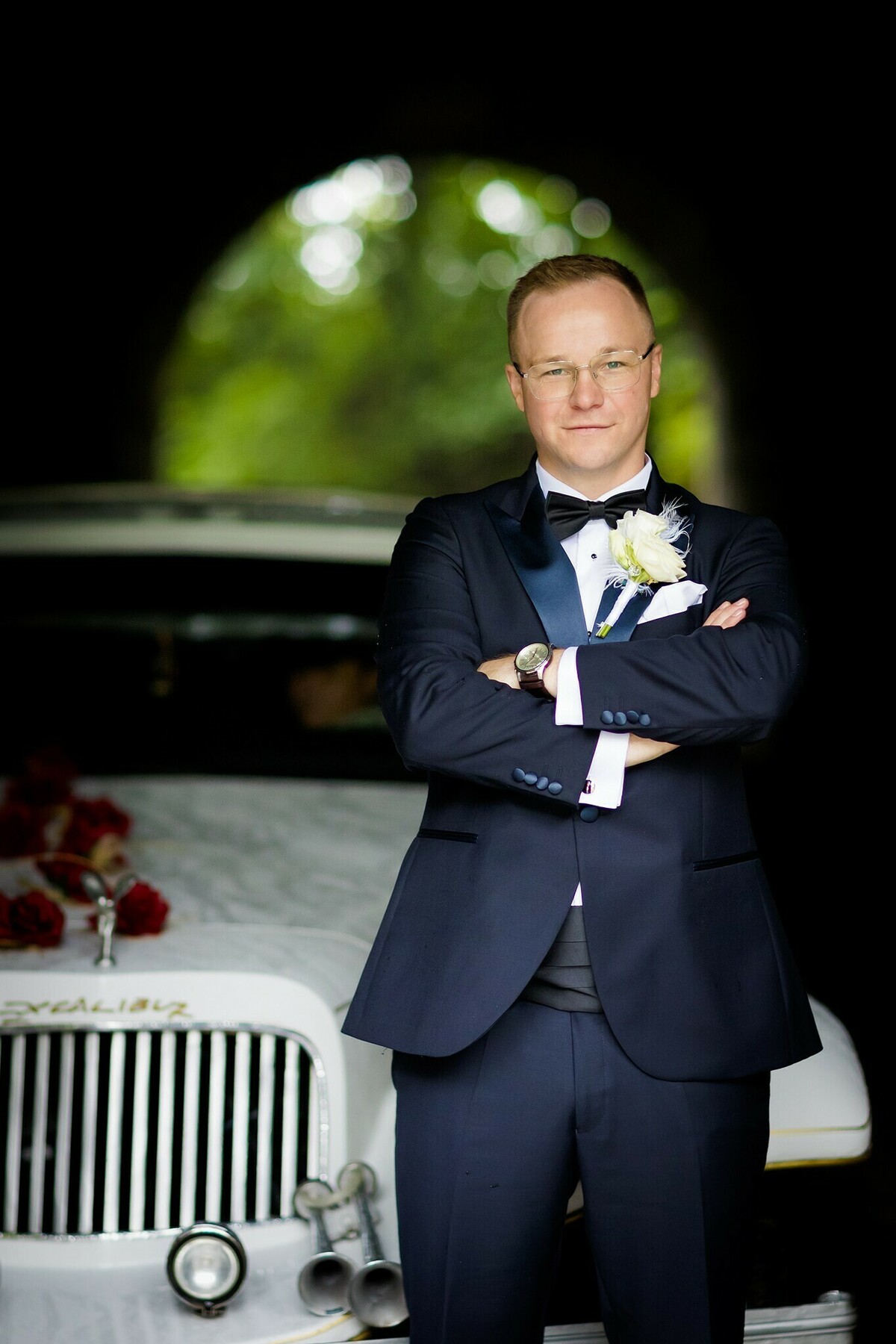 Zdjęcia z wesela Magdy i Rafała : Ślub w pięknym kościele w Goleszowie, przyjęcie w Dworku Stara Cynkownia w Czechowicach. Fotografia ślubna Śląsk