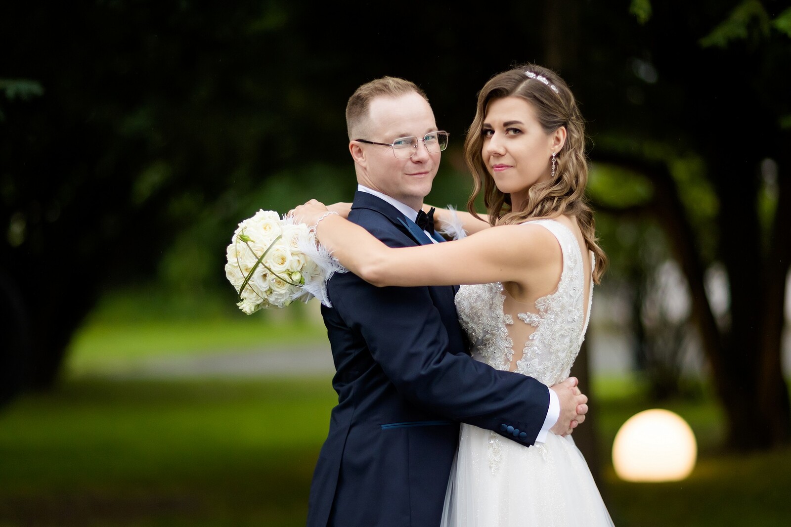 Zdjęcia z wesela Magdy i Rafała : Ślub w pięknym kościele w Goleszowie, przyjęcie w Dworku Stara Cynkownia w Czechowicach. Fotografia ślubna Śląsk